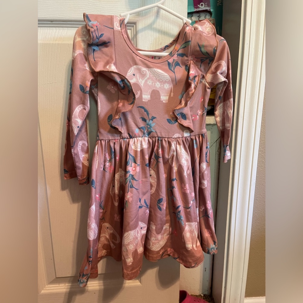 2T Long Sleeve Dress
